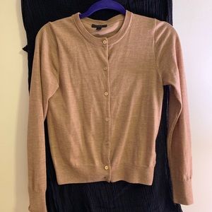 J.Crew Beige Tan Cardigan